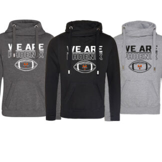 CROSS NECK HOODIE BALL