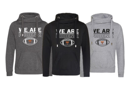 CROSS NECK HOODIE BALL