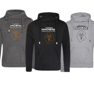 CROSS NECK HOODIE KARTE