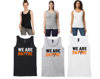 DAMEN TANK TOP G64200 FIRE