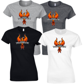 1GILDAN DAMEN  T-SHIRT LOGO