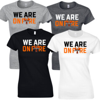 1GILDAN DAMEN  T-SHIRT FIRE