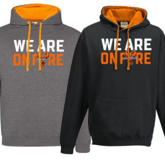 2 TONE HOODIE FIRE