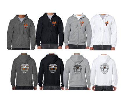 Softstyle® Adult Full Zip Hooded Sweatshirt SF600 MASK