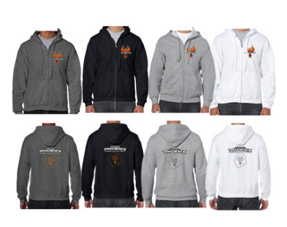 Softstyle® Adult Full Zip Hooded Sweatshirt SF600 KARTE