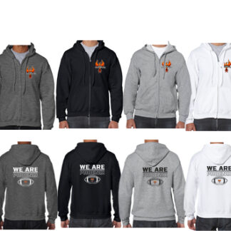 Softstyle® Adult Full Zip Hooded Sweatshirt SF600 BALL
